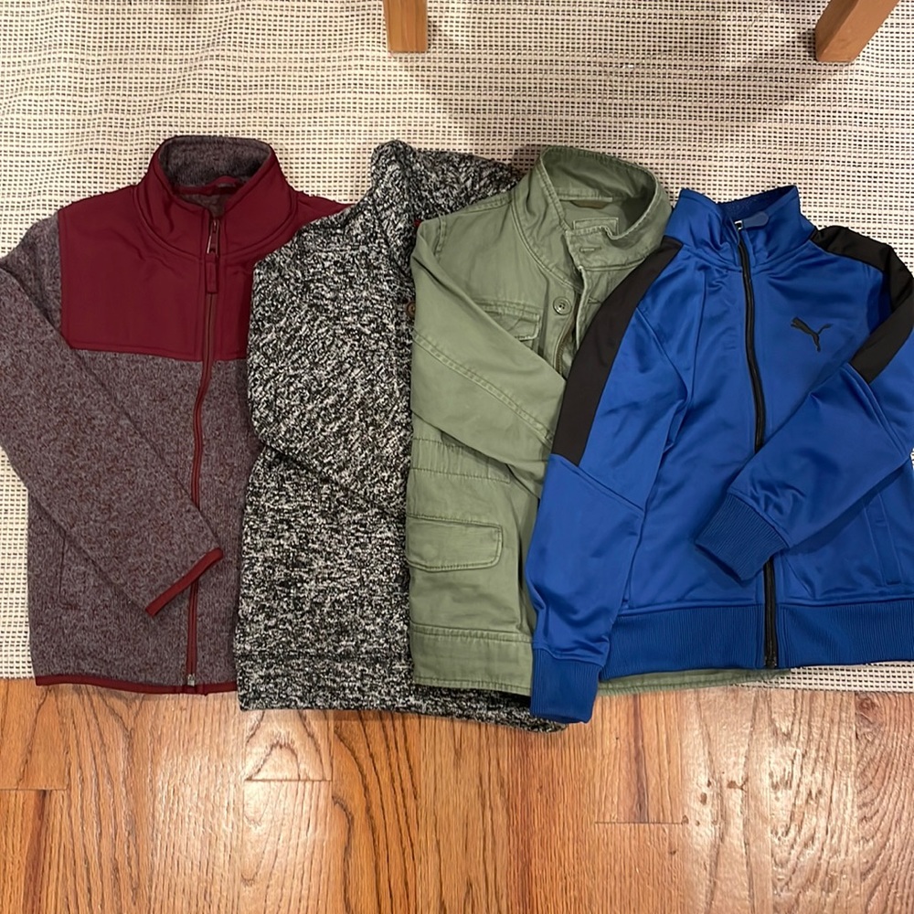 Like a new condition- 5 Toddler jackets all for $45